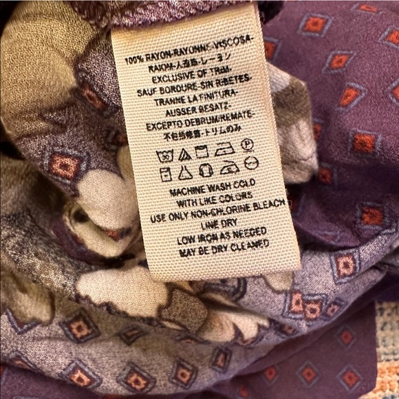 NWT Free People Sunset Boulevard Floral Romper Oversized Small Purple/White - Picture 9 of 12